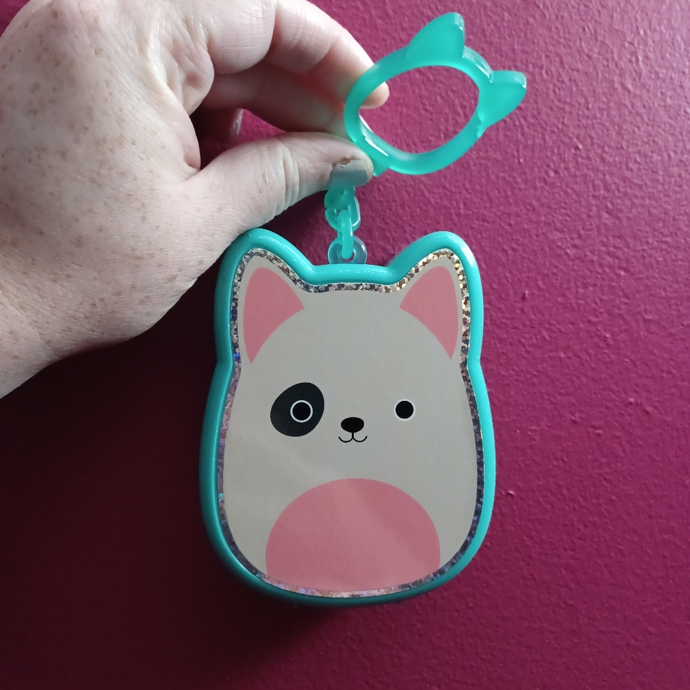 Squishmallows Squish-a-longs Storage Clip + 3 Different Mini-Squish